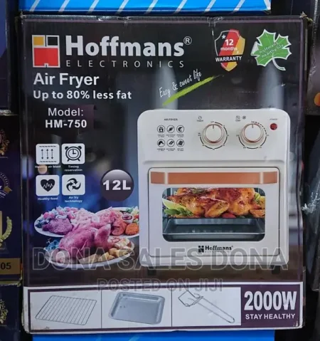 فرن ومقلى Hoffmans سعة 12 لتر